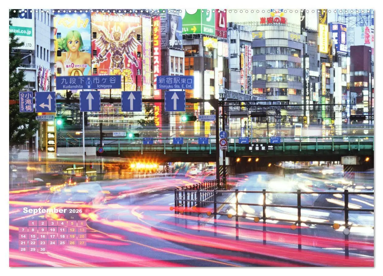 Bild: 9783457450529 | Tokio: Lichter einer Stadt (hochwertiger Premium Wandkalender 2026...