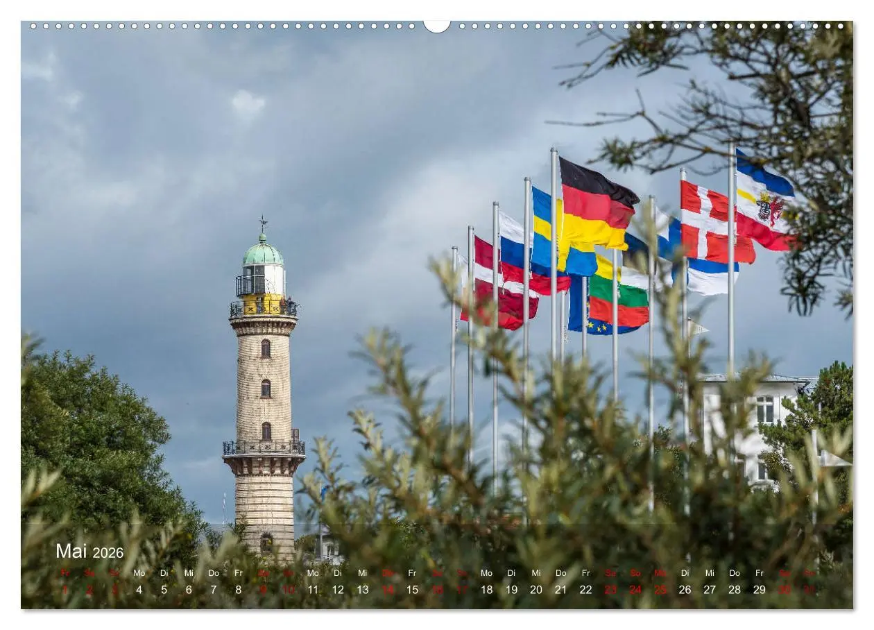Bild: 9783457830529 | Die schönsten Leuchttürme - Deutsche Ostsee (Wandkalender 2026 DIN...