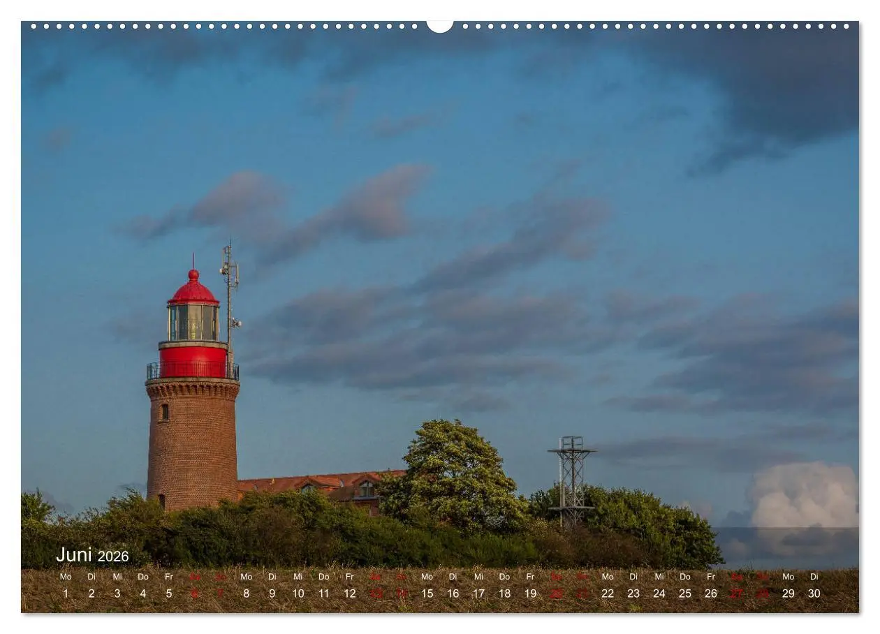 Bild: 9783457830529 | Die schönsten Leuchttürme - Deutsche Ostsee (Wandkalender 2026 DIN...