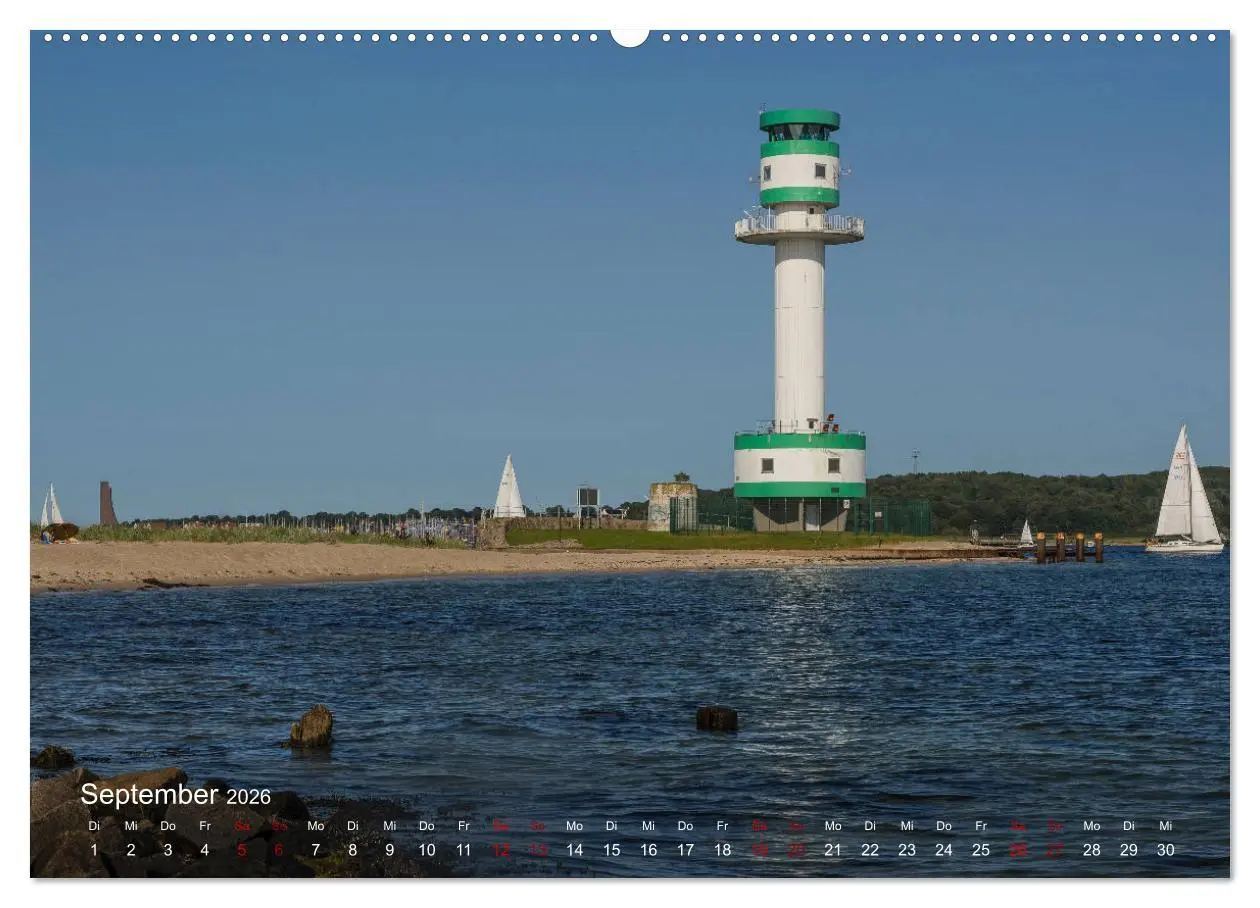 Bild: 9783457830529 | Die schönsten Leuchttürme - Deutsche Ostsee (Wandkalender 2026 DIN...