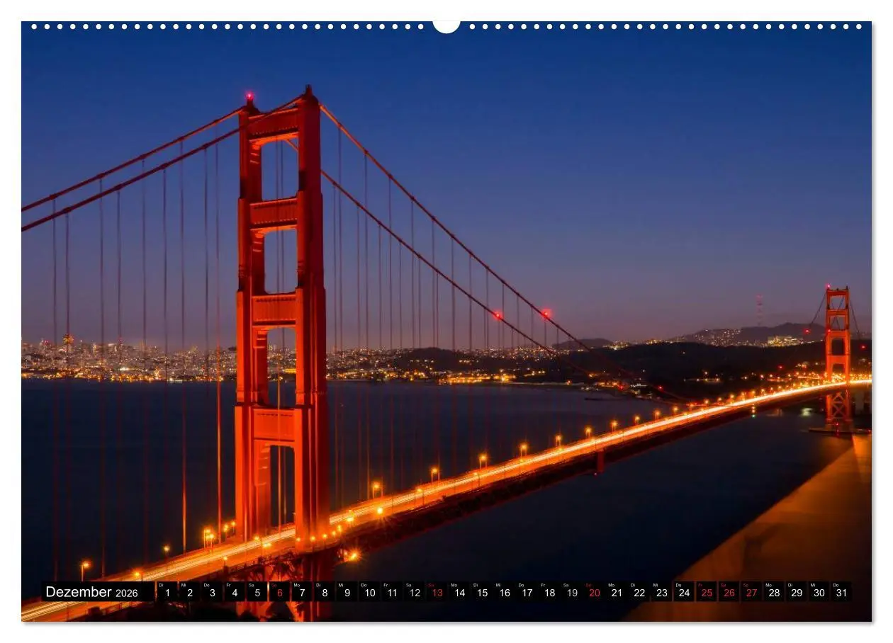 Bild: 9783516230529 | San Francisco - Traumstadt in Kalifornien (Wandkalender 2026 DIN A2...