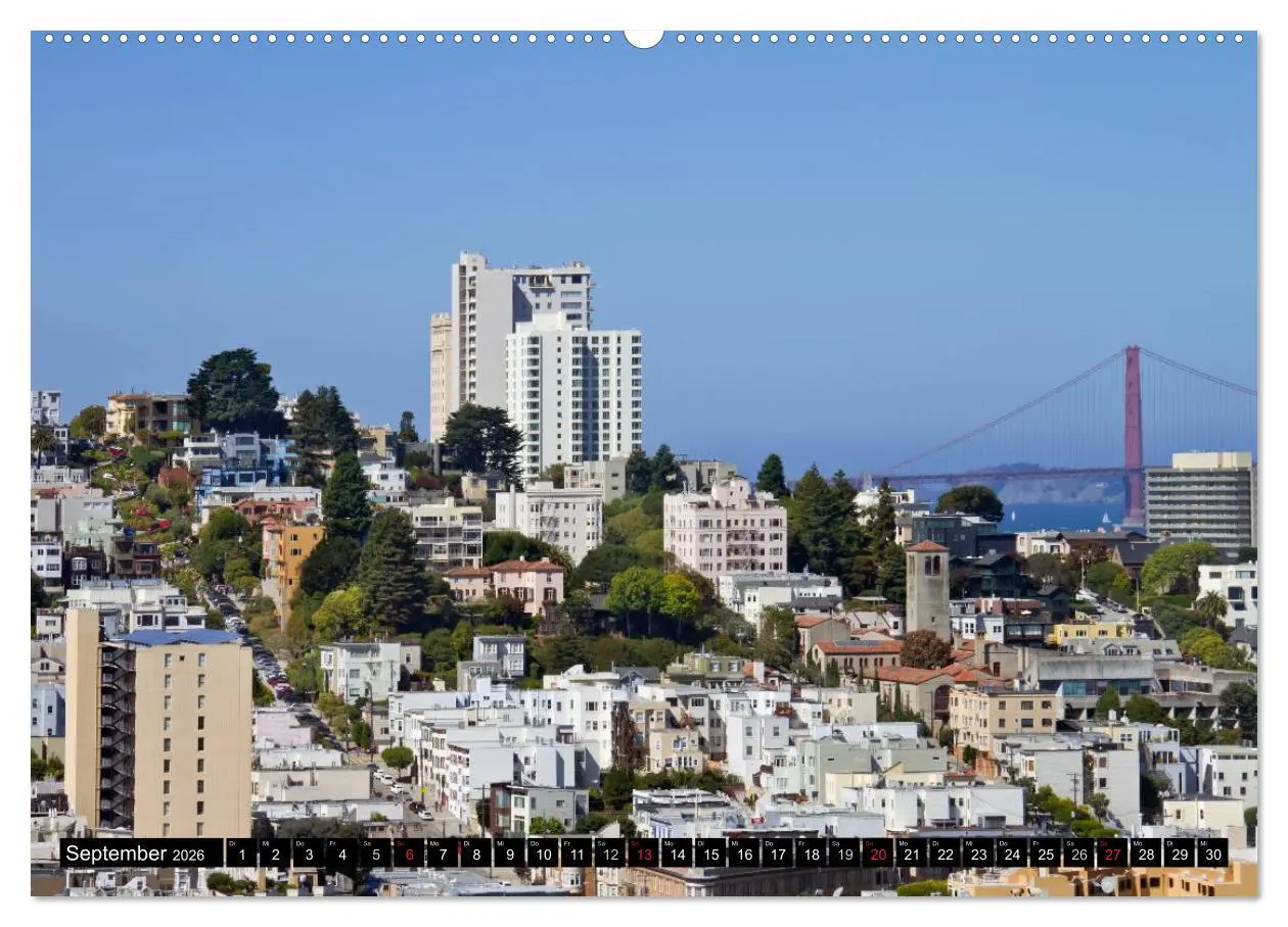 Bild: 9783516230529 | San Francisco - Traumstadt in Kalifornien (Wandkalender 2026 DIN A2...