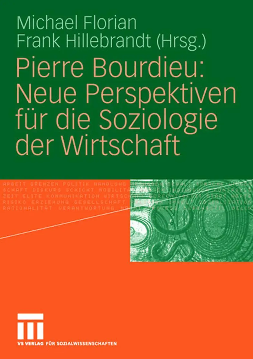 Cover: 9783531150529 | Pierre Bourdieu: Neue Perspektiven für die Soziologie der Wirtschaft