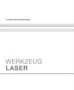 Cover: 9783834330529 | Werkzeug Laser | Ein Lichtstrahl erobert die industrielle Fertigung
