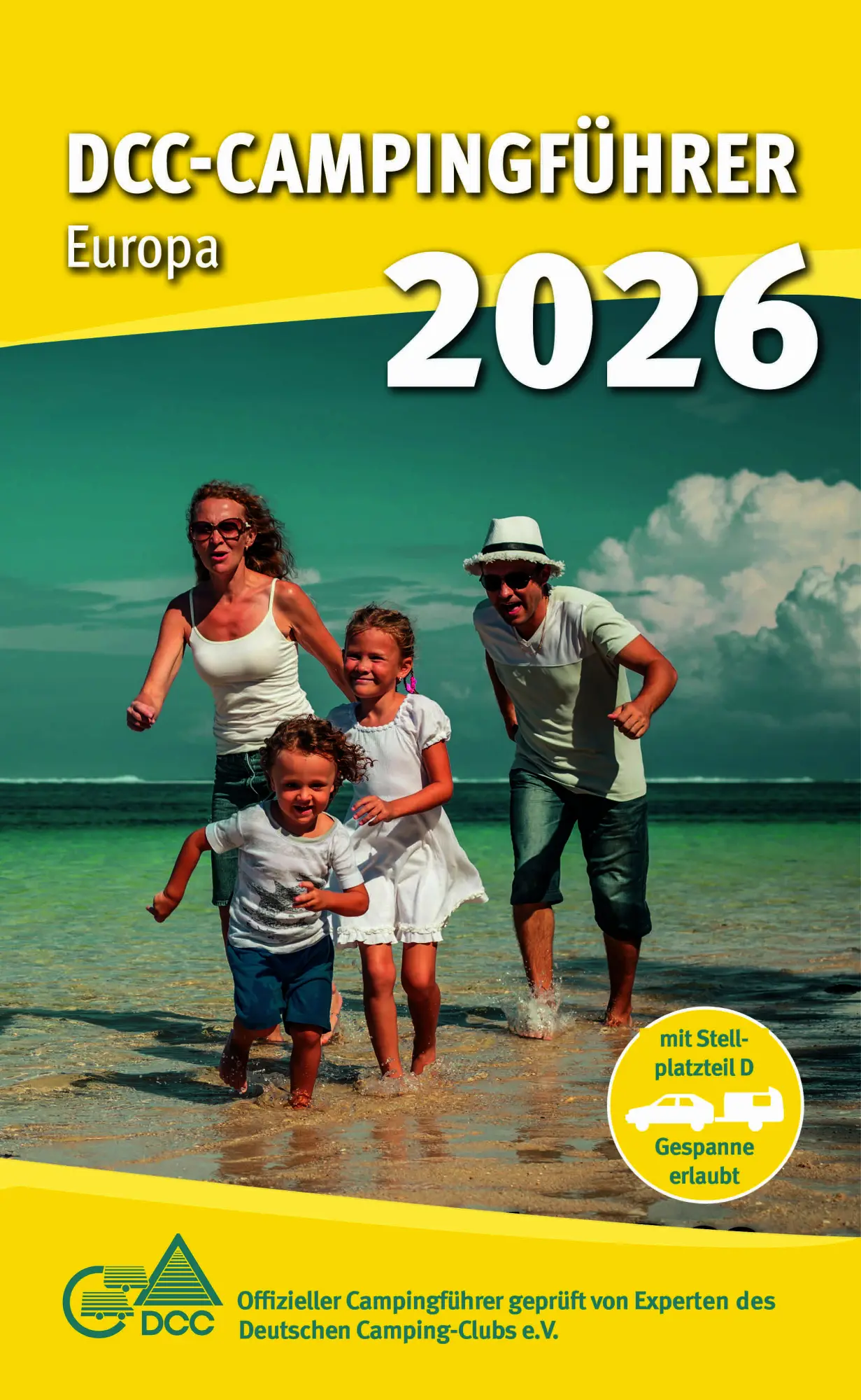 Cover: 9783871410529 | DCC-Campingführer Europa 2026 | Deutschere Camping-Club e. V. | Buch