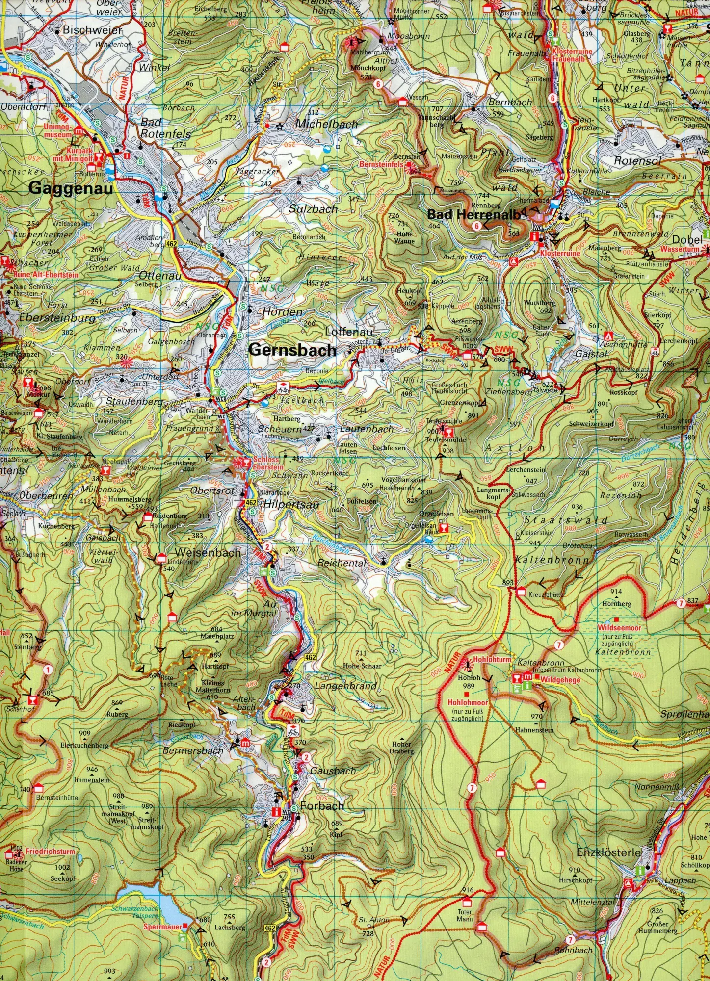 Bild: 9783969900529 | ADFC-Regionalkarte Traumhafte E-Bike-Touren im Schwarzwald,...