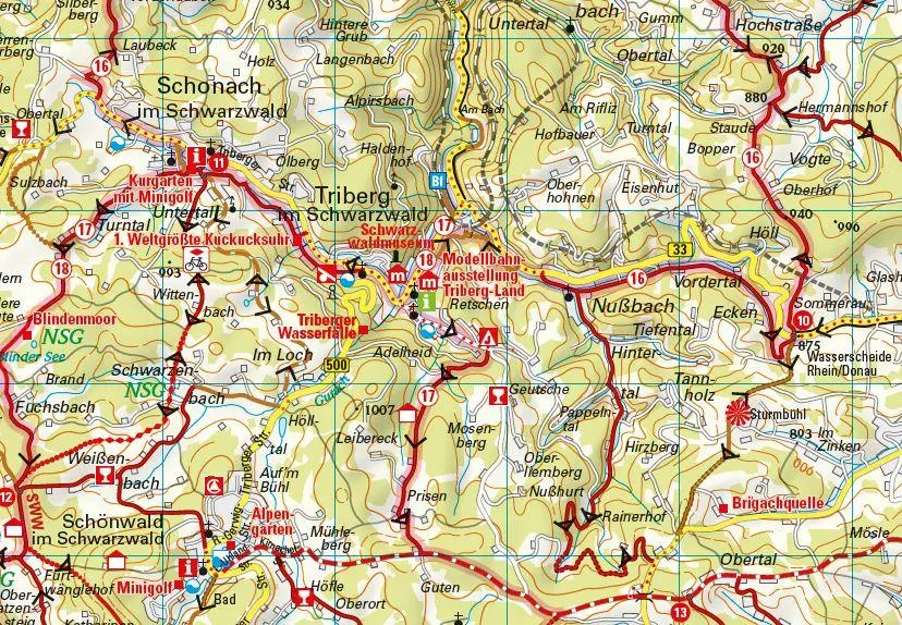 Bild: 9783969900529 | ADFC-Regionalkarte Traumhafte E-Bike-Touren im Schwarzwald,...