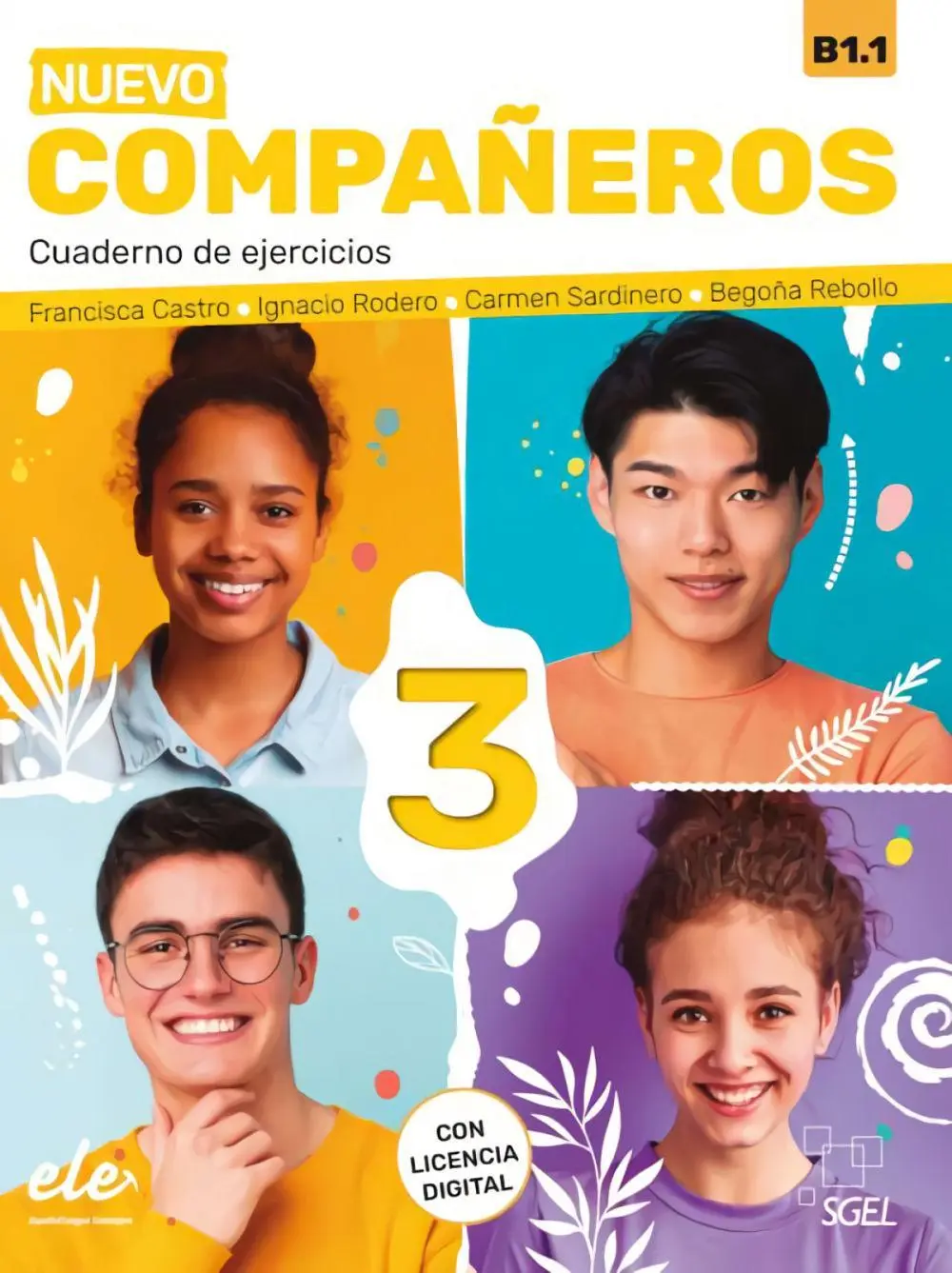 Cover: 9788417730529 | Companeros 3 - Cuaderno de ejercicios - con licencia digital -...