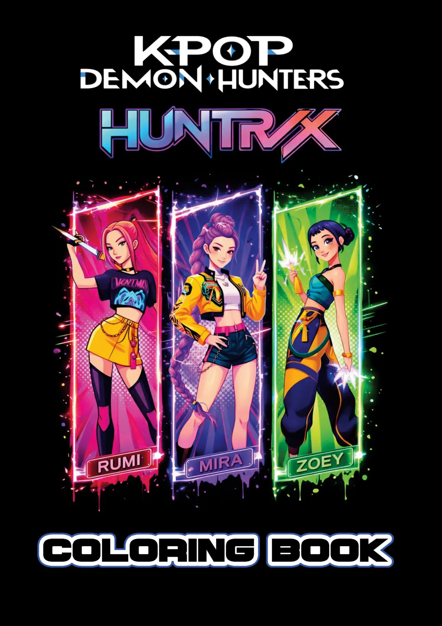 Cover: 9789403910529 | Kpop Demon Hunters Coloring Book | Random House | Taschenbuch | 2026