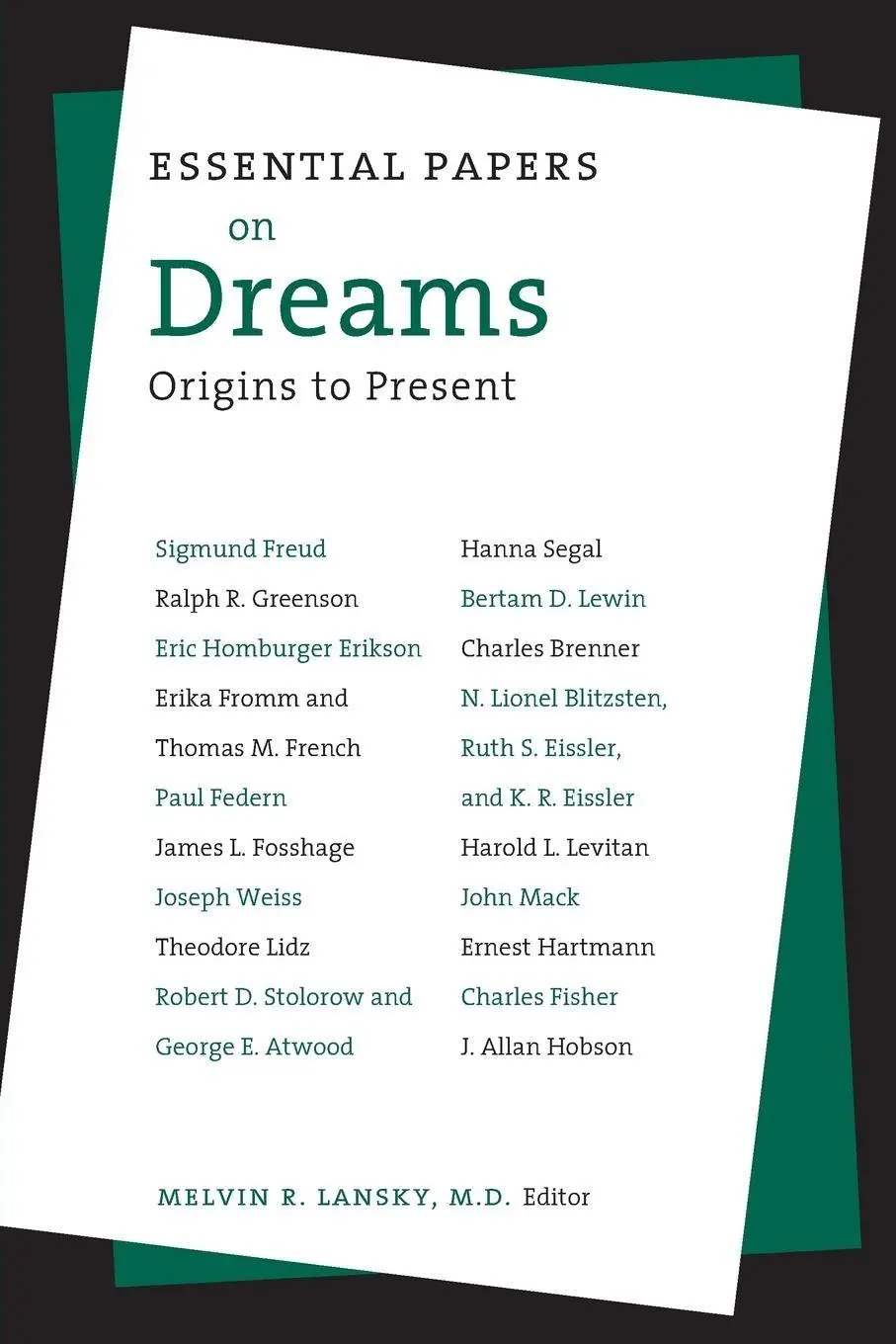 Cover: 9780814750629 | Essential Papers on Dreams | Melvin Lansky | Taschenbuch | Englisch