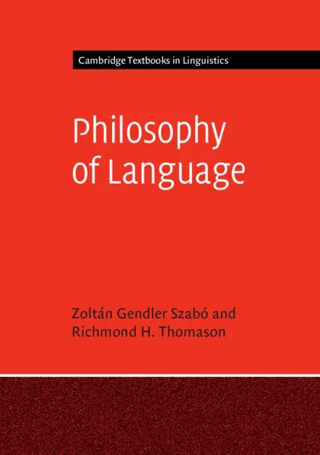Cover: 9781107480629 | Philosophy of Language | Zoltán Gendler Szabó (u. a.) | Taschenbuch