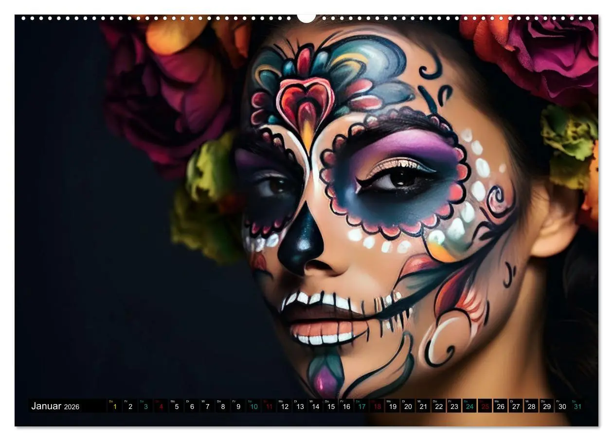 Bild: 9783457370629 | Faszination Bodypainting (hochwertiger Premium Wandkalender 2026...