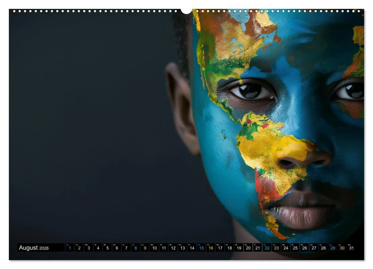 Bild: 9783457370629 | Faszination Bodypainting (hochwertiger Premium Wandkalender 2026...