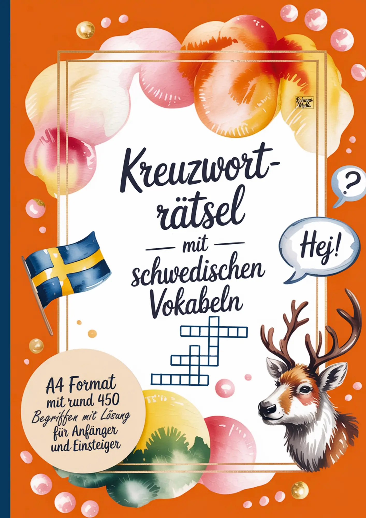 Cover: 9783693440629 | Kreuzworträtsel mit schwedischen Vokabeln | Belanna Media | Buch