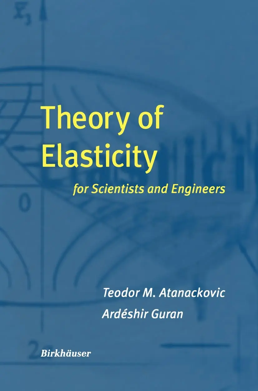 Cover: 9780817640729 | Theory of Elasticity for Scientists and Engineers | Guran (u. a.)