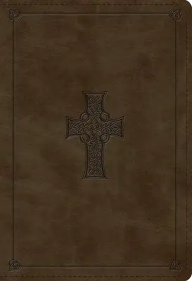 Cover: 9781433560729 | ESV Student Study Bible (Trutone, Olive, Celtic Cross Design) | Bibles