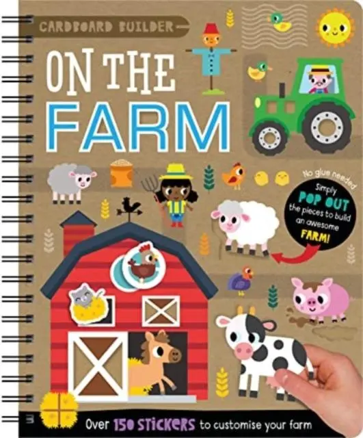 Cover: 9781803370729 | Cardboard Builder On the Farm | Patrick Bishop | Buch | Gebunden