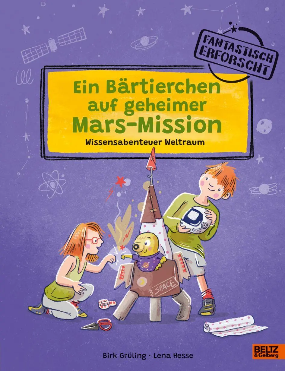 Cover: 9783407790729 | Ein Bärtierchen auf geheimer Mars-Mission | Wissensabenteuer Weltraum
