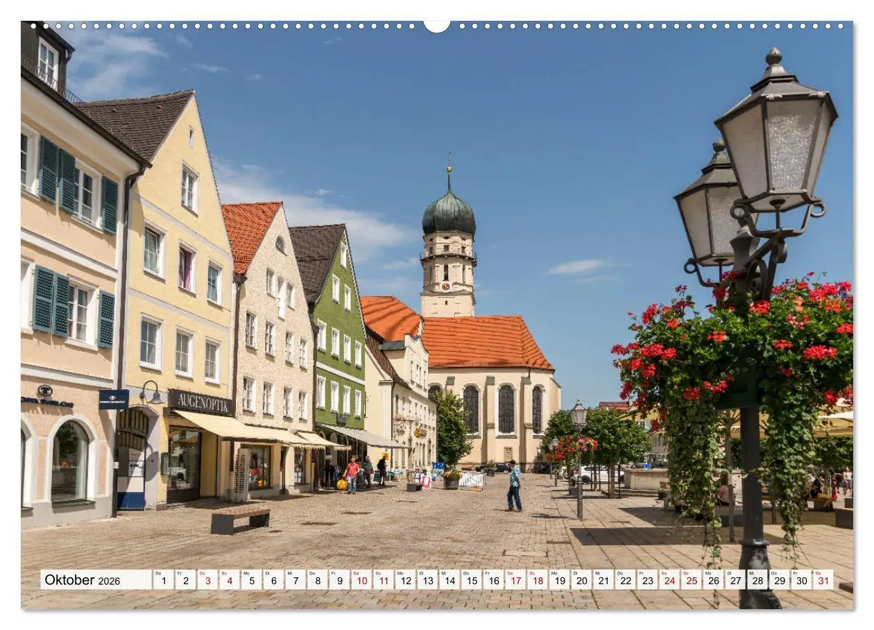 Bild: 9783457670729 | Die Romantische Strasse (hochwertiger Premium Wandkalender 2026 DIN...
