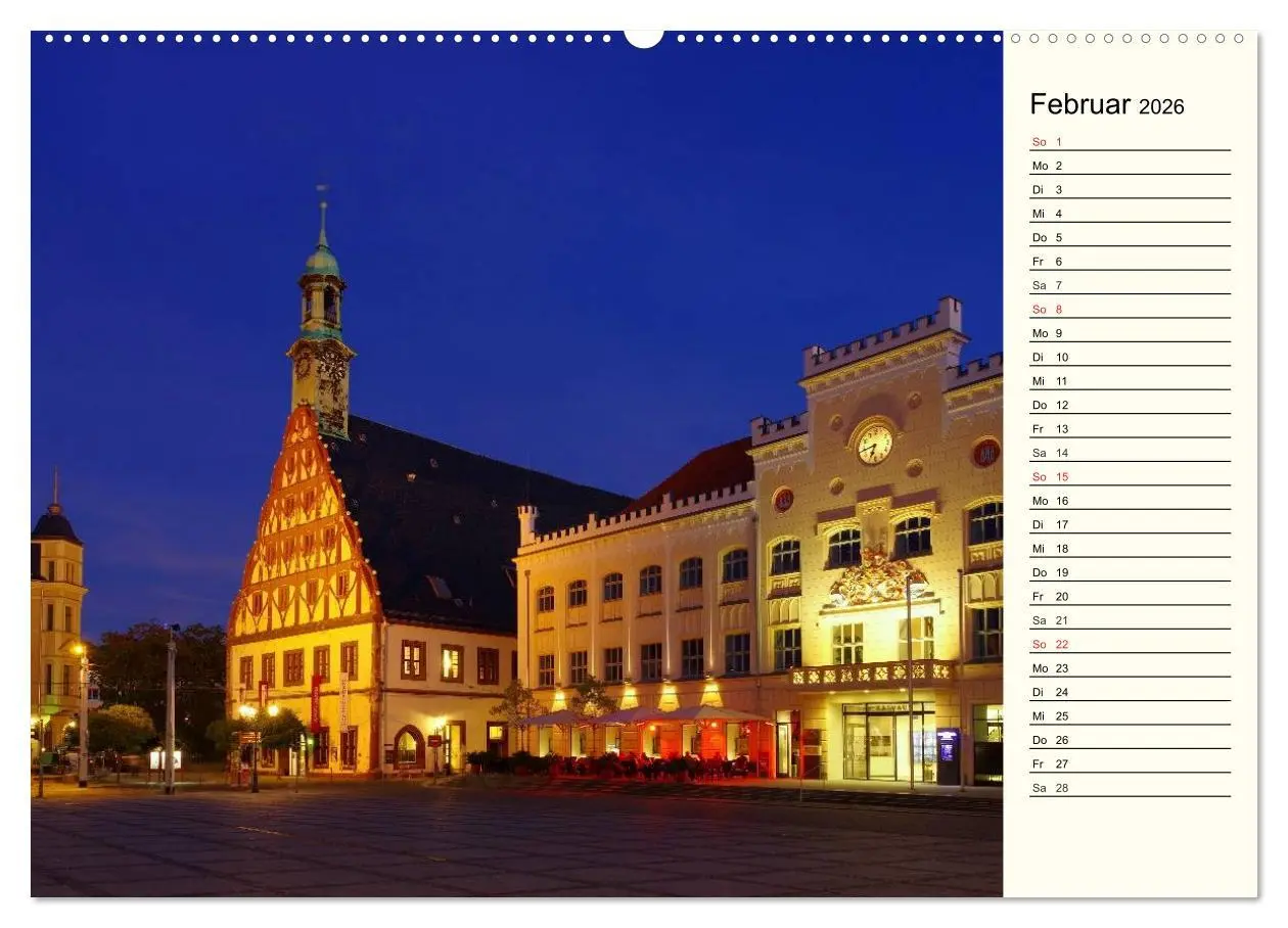 Bild: 9783457980729 | Zwickau - Stadt an der Mulde (Wandkalender 2026 DIN A2 quer),...