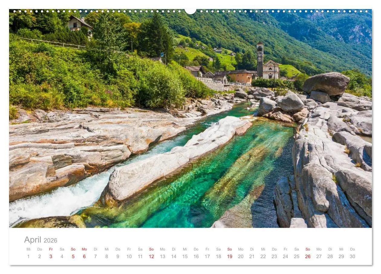 Bild: 9783516210729 | TESSIN Werner Dieterich (hochwertiger Premium Wandkalender 2026 DIN...