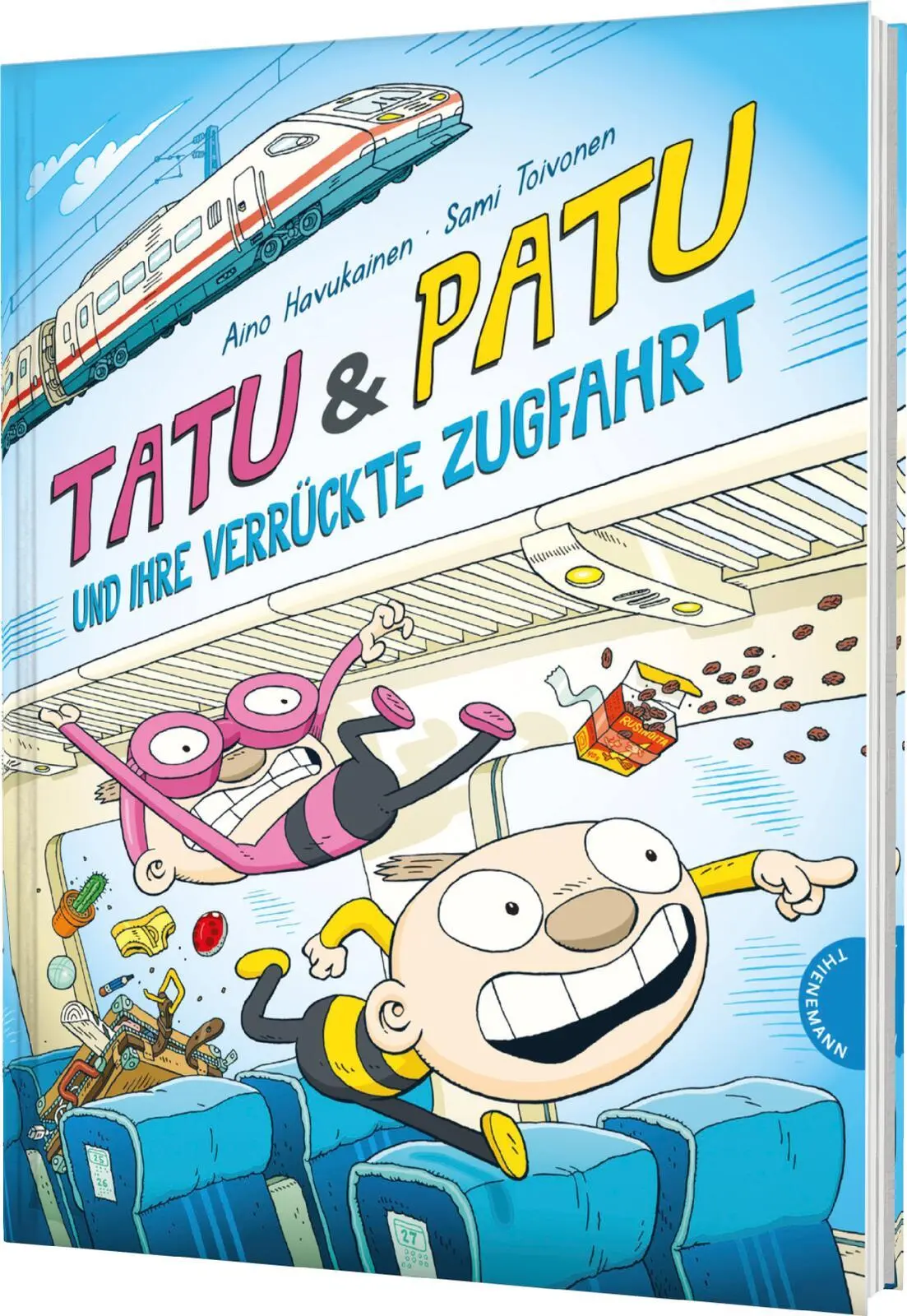 Cover: 9783522460729 | Tatu &amp; Patu 5: Tatu &amp; Patu und ihre verrückte Zugfahrt | Sami Toivonen