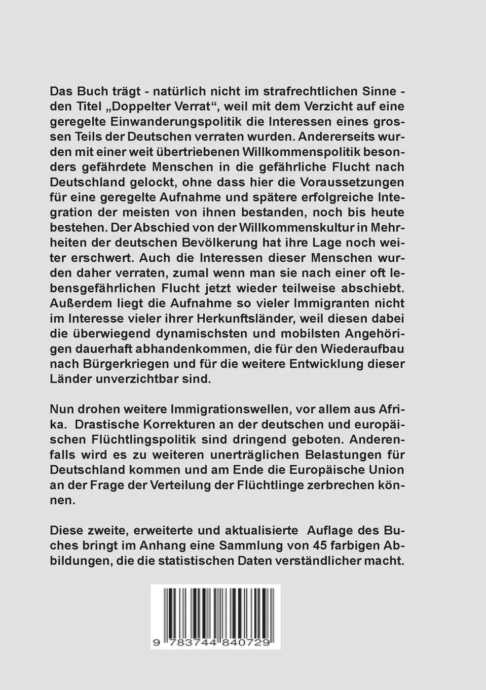 Rückseite: 9783744840729 | Doppelter Verrat | Joachim Jahnke | Taschenbuch | 112 S. | Deutsch