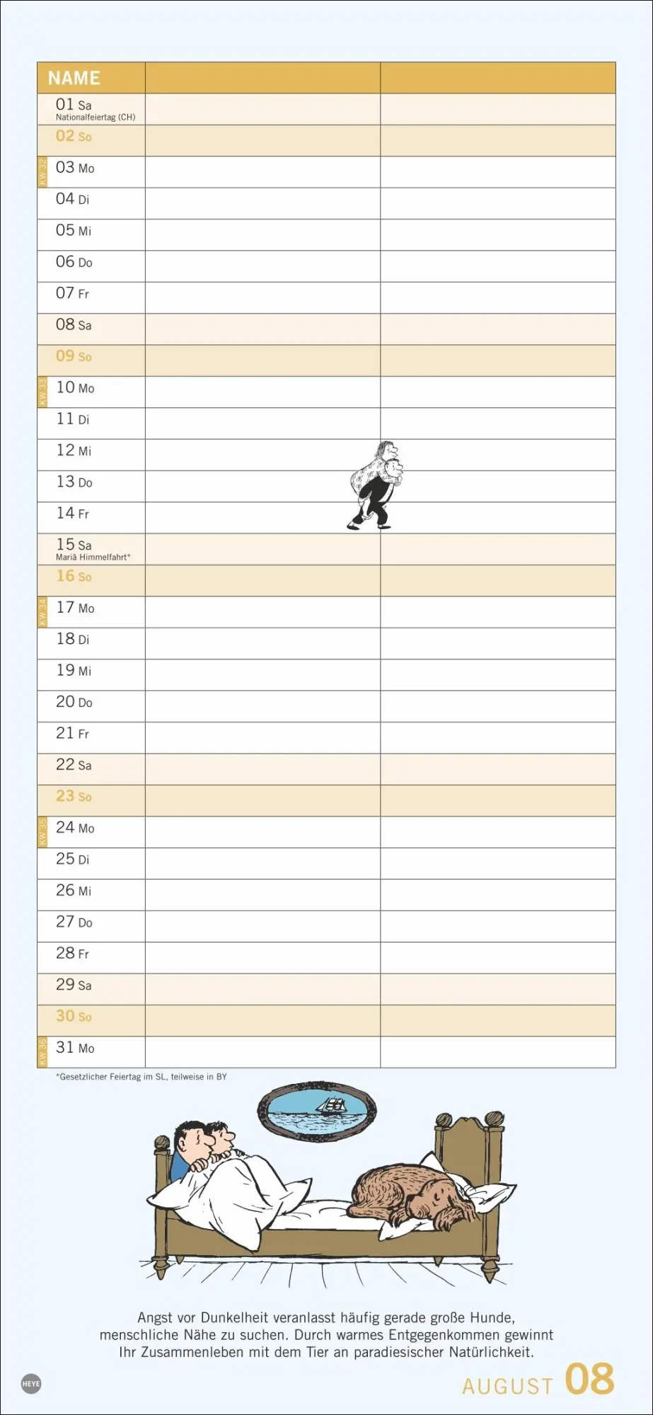 Bild: 9783756410729 | Loriot Planer für zwei 2026 | Loriot | Kalender | Loriot Kalender Heye