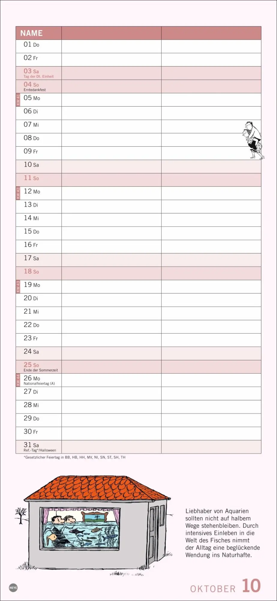 Bild: 9783756410729 | Loriot Planer für zwei 2026 | Loriot | Kalender | Loriot Kalender Heye