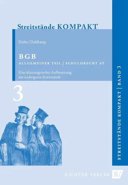 Cover: 9783935150729 | BGB Allgemeiner Teil / Schuldrecht AT | Thomas Diehn (u. a.) | Buch