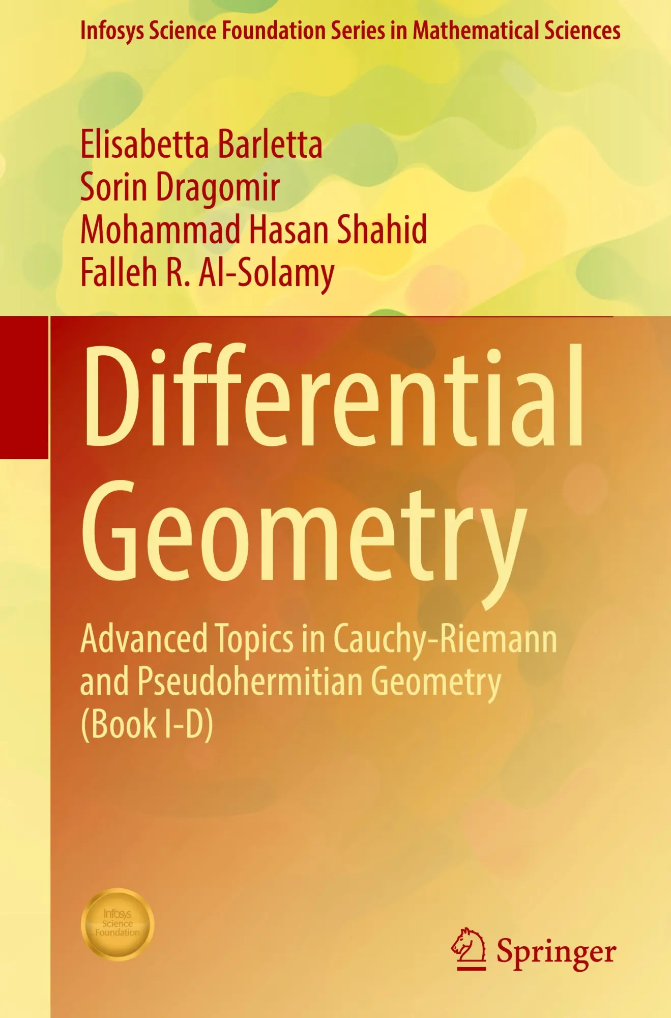Cover: 9789819650729 | Differential Geometry | Elisabetta Barletta (u. a.) | Buch | XV | 2025