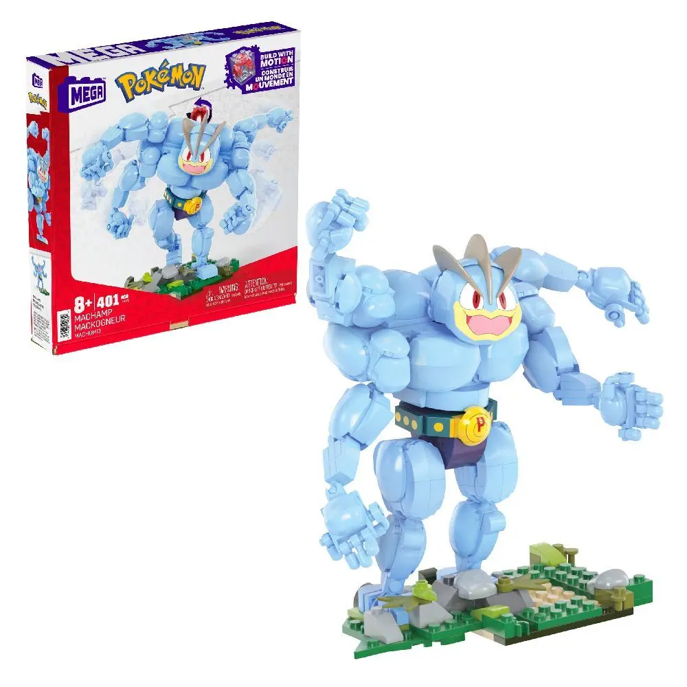 Bild: 194735190829 | MEGA Pokémon Machomei | Karton | HTH70 | 2024 | Mattel