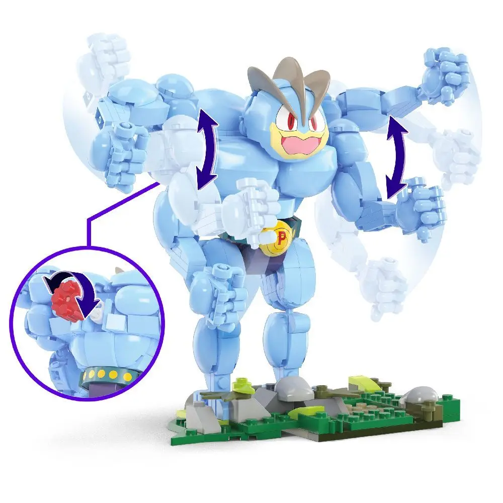 Bild: 194735190829 | MEGA Pokémon Machomei | Karton | HTH70 | 2024 | Mattel