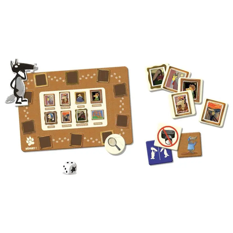 Bild: 3760354050829 | Wolf - Ermittlung im Museum | Sylvain Ménager | Spiel | Karton | 2026