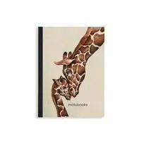 Cover: 4260626410829 | Giraffes love | Nachhaltiges und veganes Notizbuch aus Graspapier