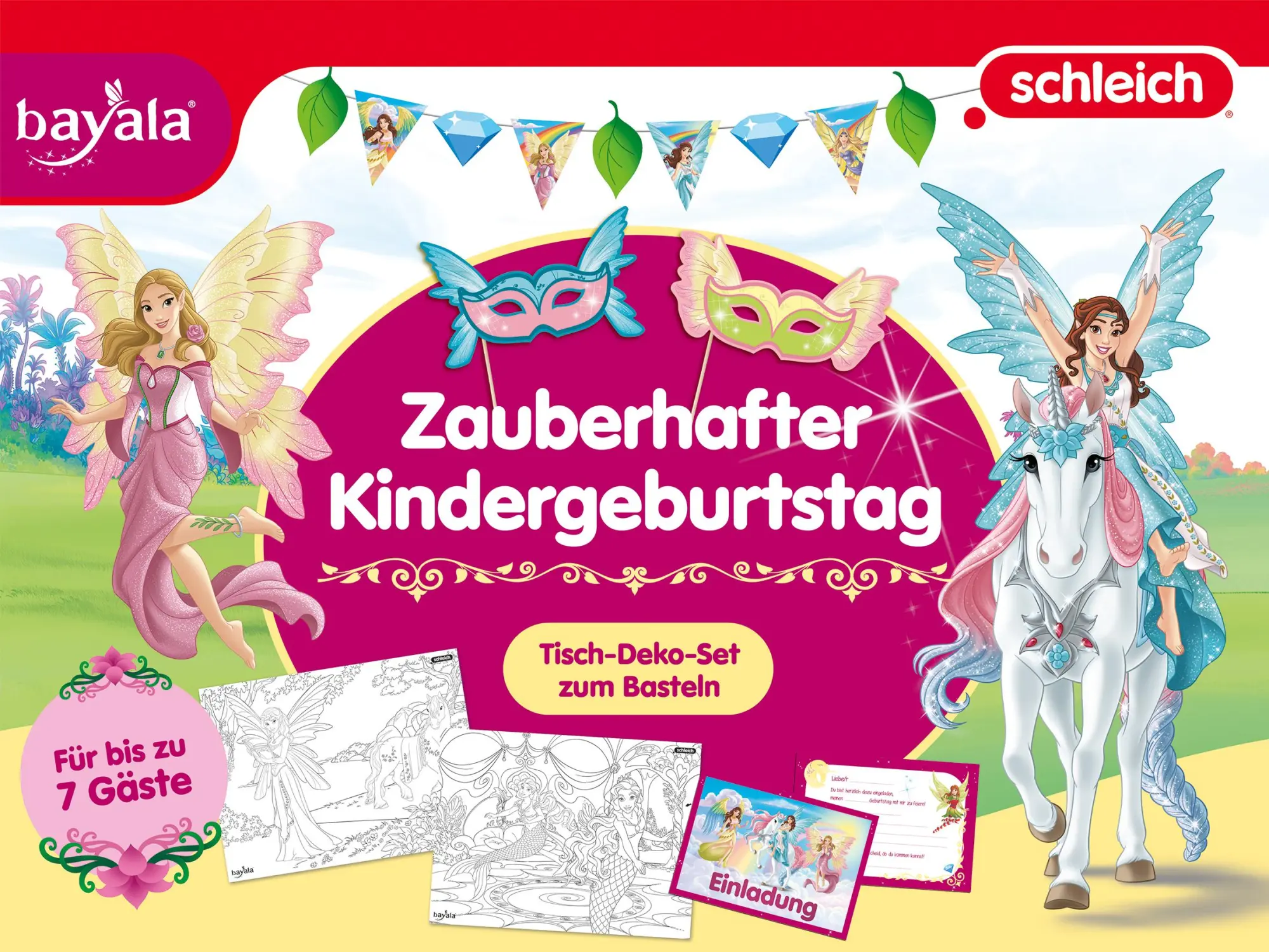 Cover: 4262480690829 | Schleich Bayala - Zauberhafter Kindergeburtstag | Taschenbuch | 50 S.