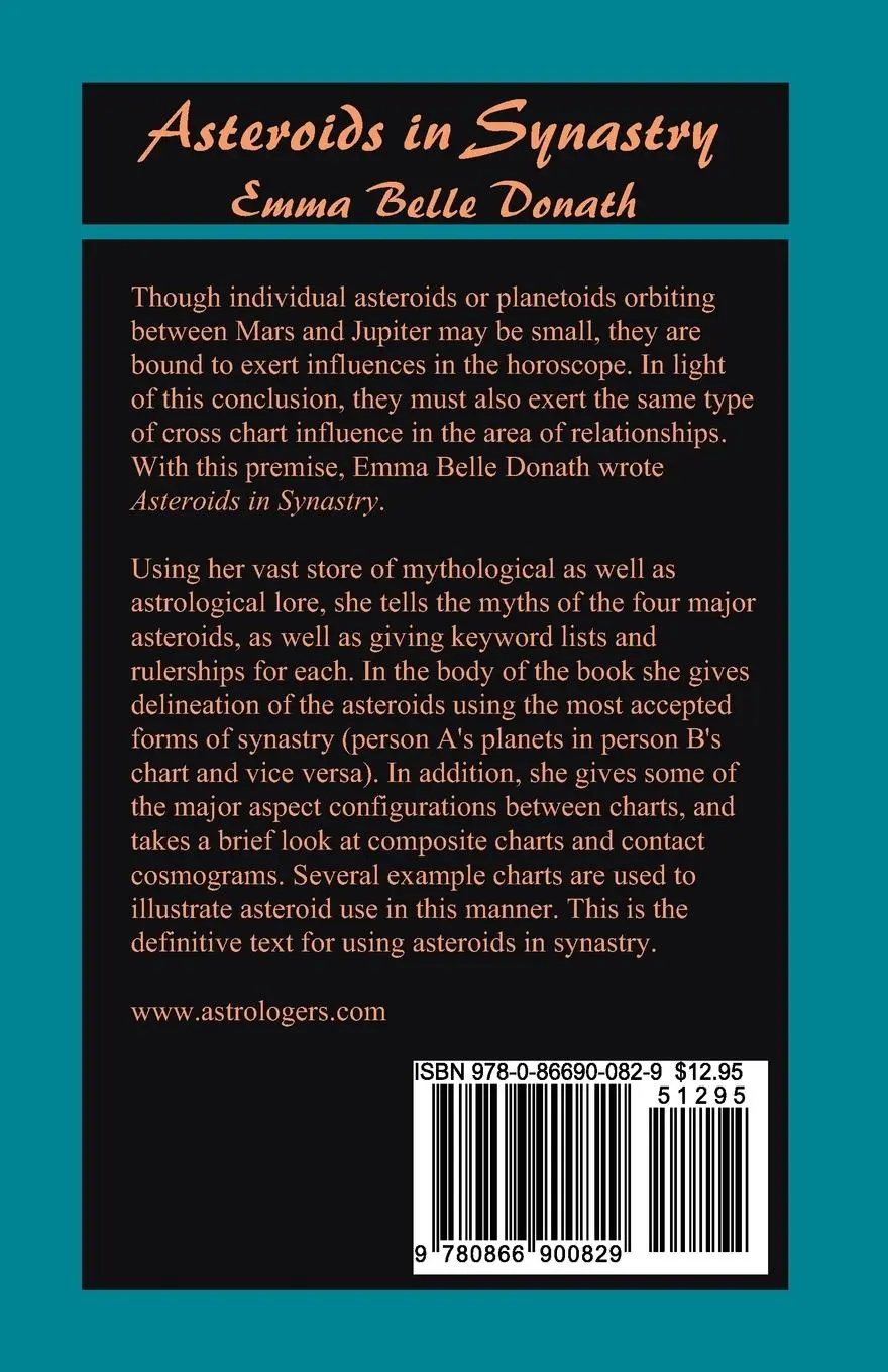 Rückseite: 9780866900829 | Asteroids in Synastry | Emma B. Donath | Taschenbuch | Englisch | 2009