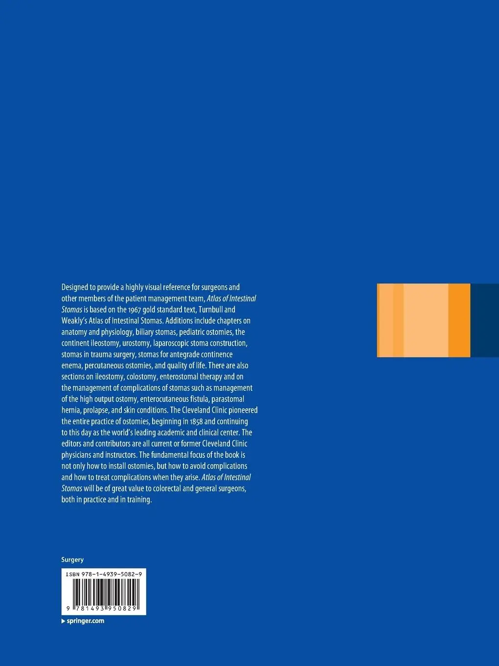 Rückseite: 9781493950829 | Atlas of Intestinal Stomas | Victor W. Fazio (u. a.) | Taschenbuch