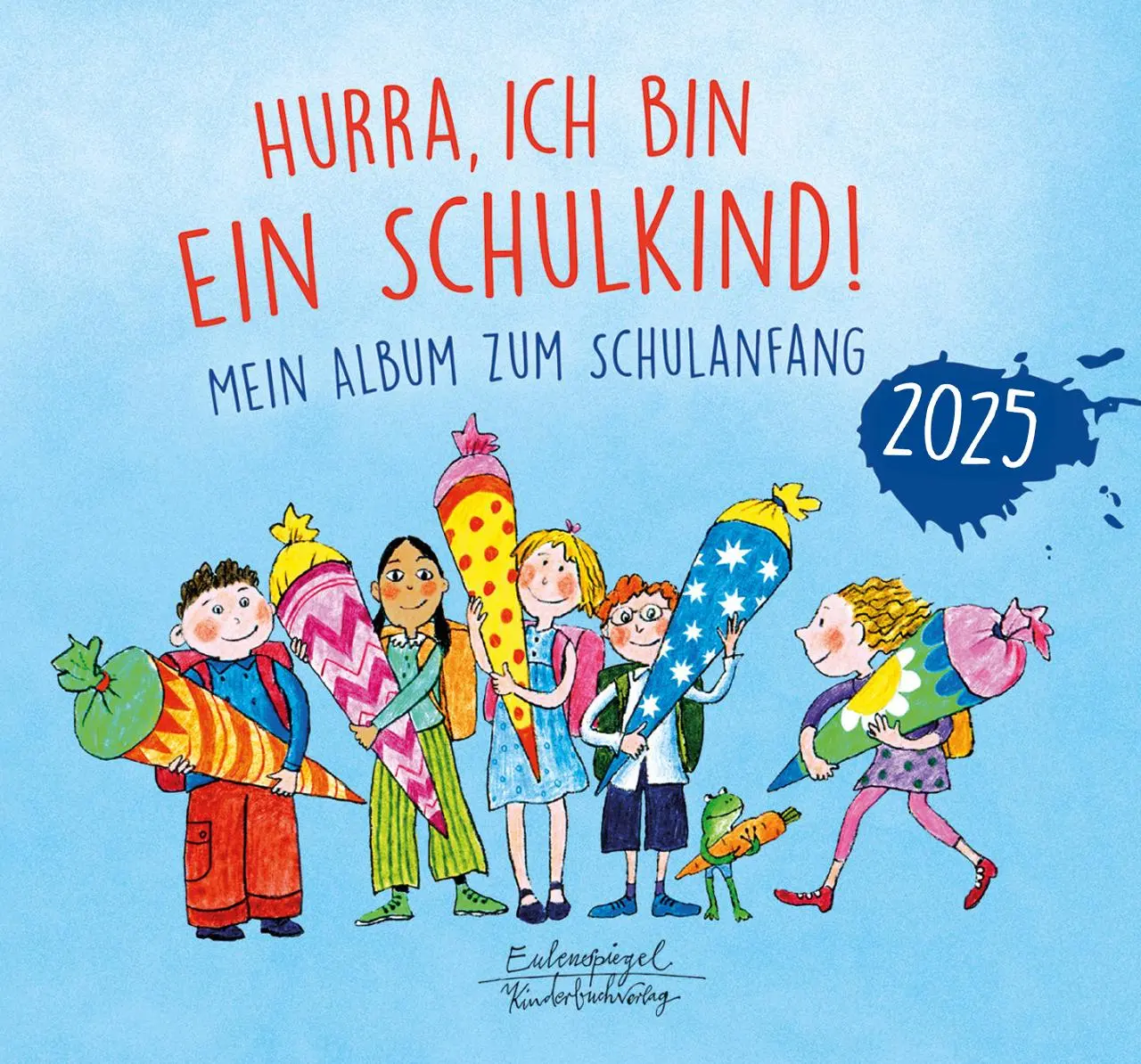 Cover: 9783359030829 | Hurra, ich bin ein Schulkind! 2025 | Mein Album zum Schulanfang | Buch