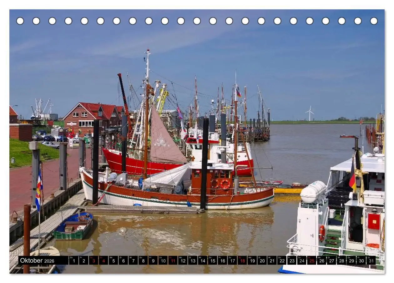 Bild: 9783457970829 | Papenburg und das Rheiderland (Tischkalender 2026 DIN A5 quer),...
