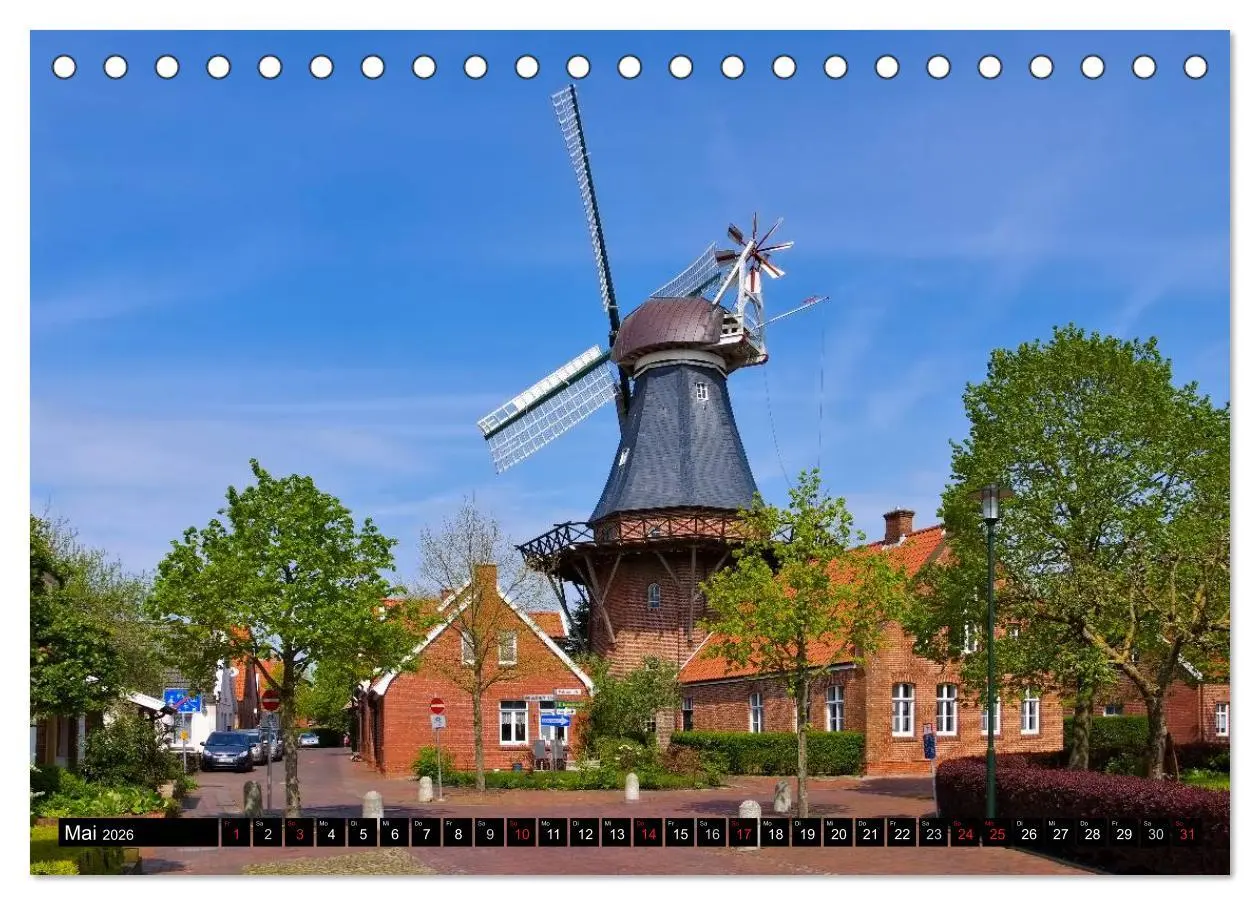 Bild: 9783457970829 | Papenburg und das Rheiderland (Tischkalender 2026 DIN A5 quer),...