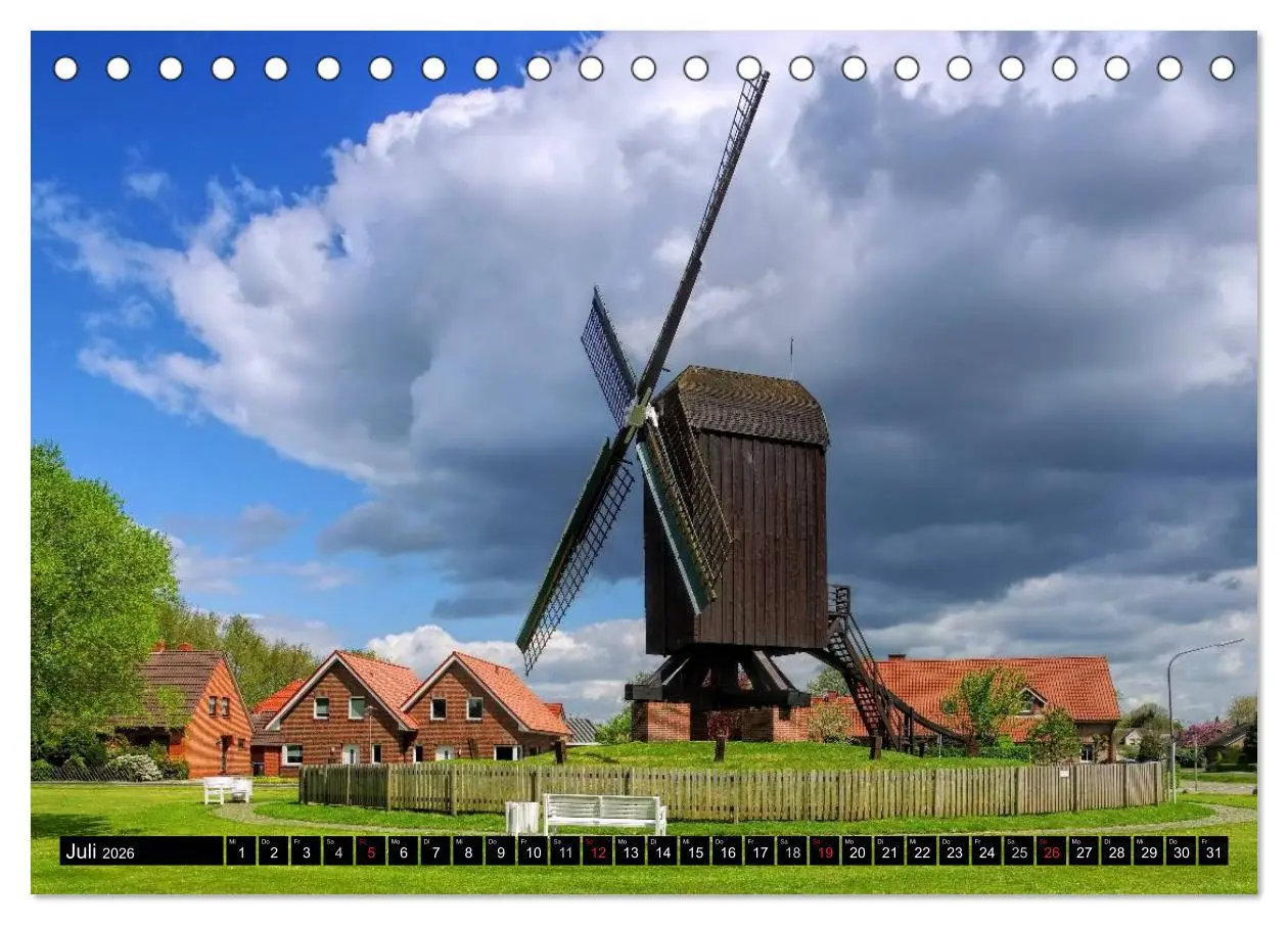 Bild: 9783457970829 | Papenburg und das Rheiderland (Tischkalender 2026 DIN A5 quer),...