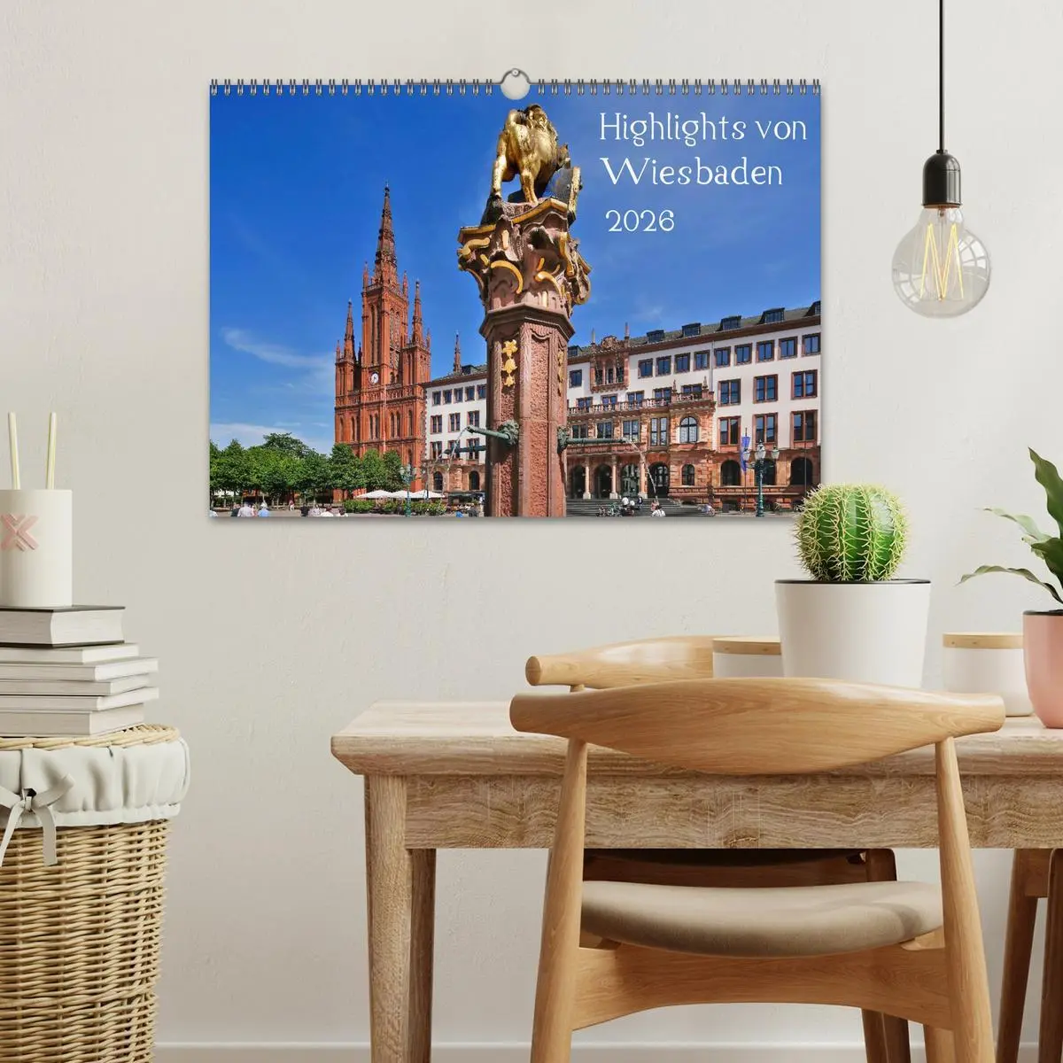 Bild: 9783516060829 | Highlights von Wiesbaden (Wandkalender 2026 DIN A3 quer), CALVENDO...