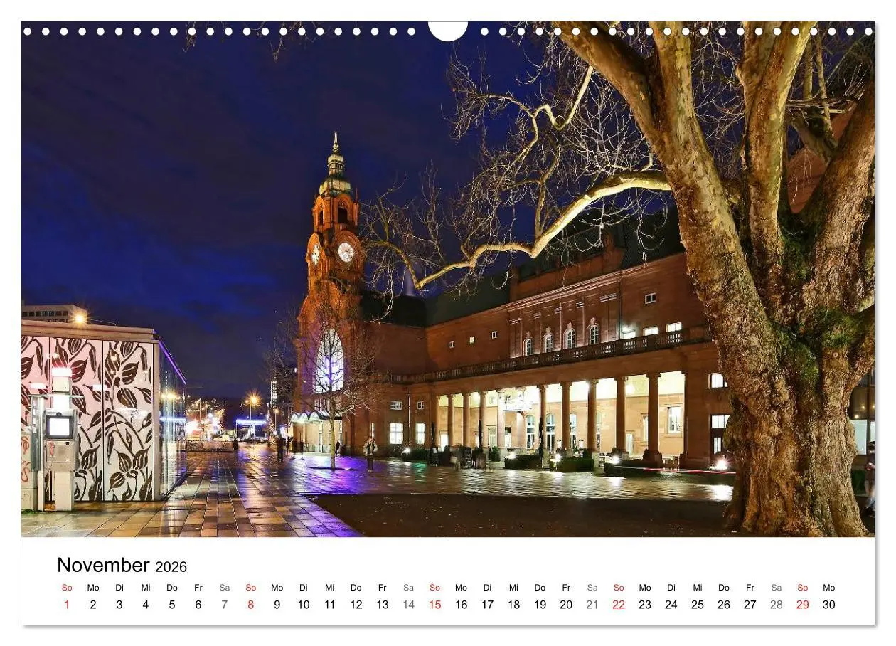 Bild: 9783516060829 | Highlights von Wiesbaden (Wandkalender 2026 DIN A3 quer), CALVENDO...