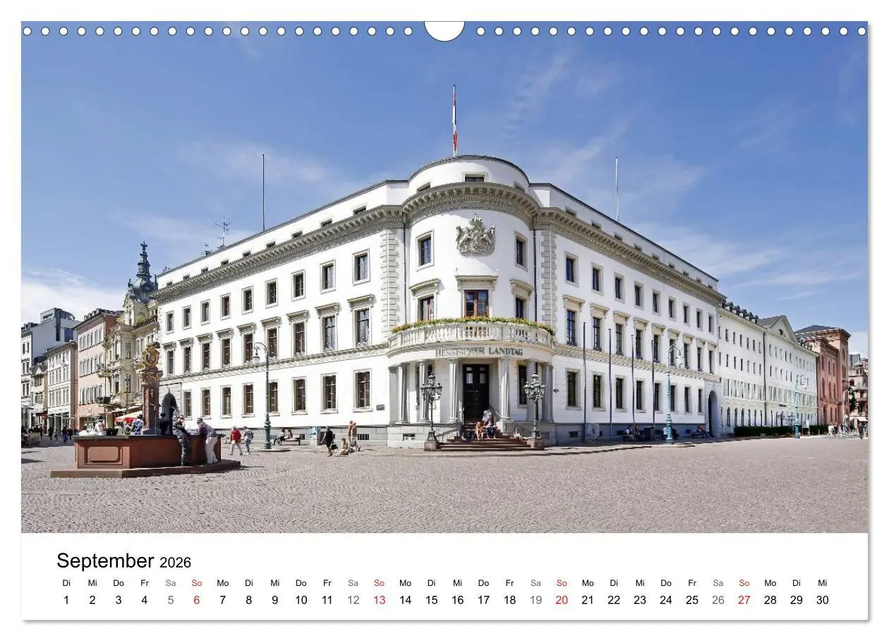 Bild: 9783516060829 | Highlights von Wiesbaden (Wandkalender 2026 DIN A3 quer), CALVENDO...