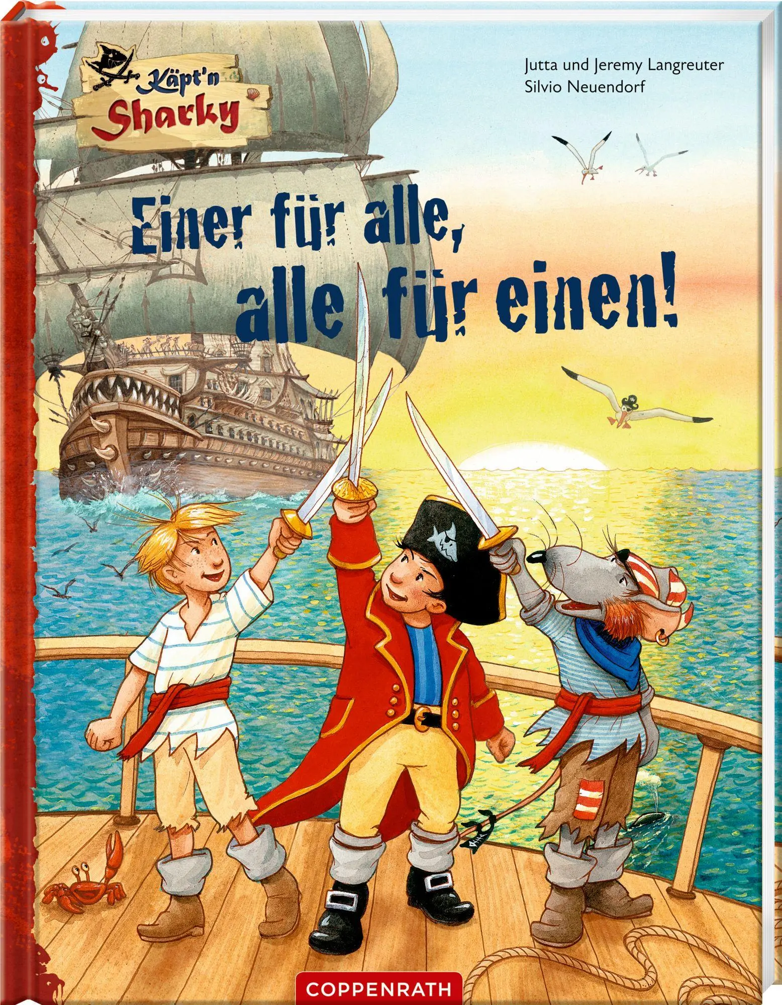 Cover: 9783649650829 | Käpt'n Sharky - Einer für alle, alle für einen! | Langreuter (u. a.)