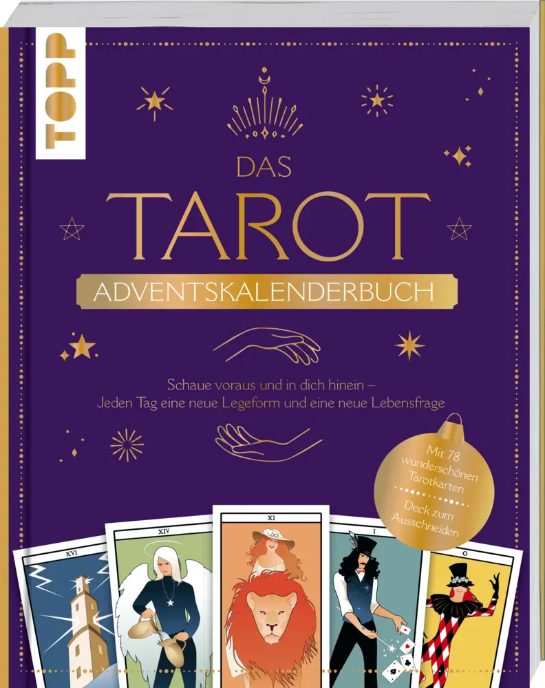 Cover: 9783735850829 | Das Tarot Adventskalenderbuch | Taschenbuch | 146 S. | Deutsch | 2022