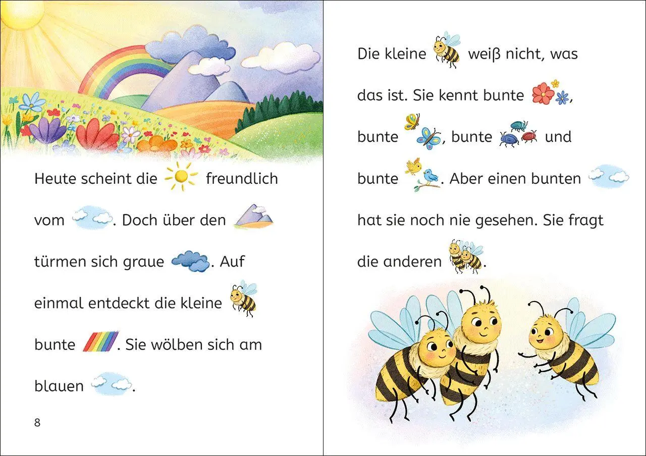 Bild: 9783743220829 | Bildermaus - Die kleine Biene fliegt ins Abenteuer | Annette Moser