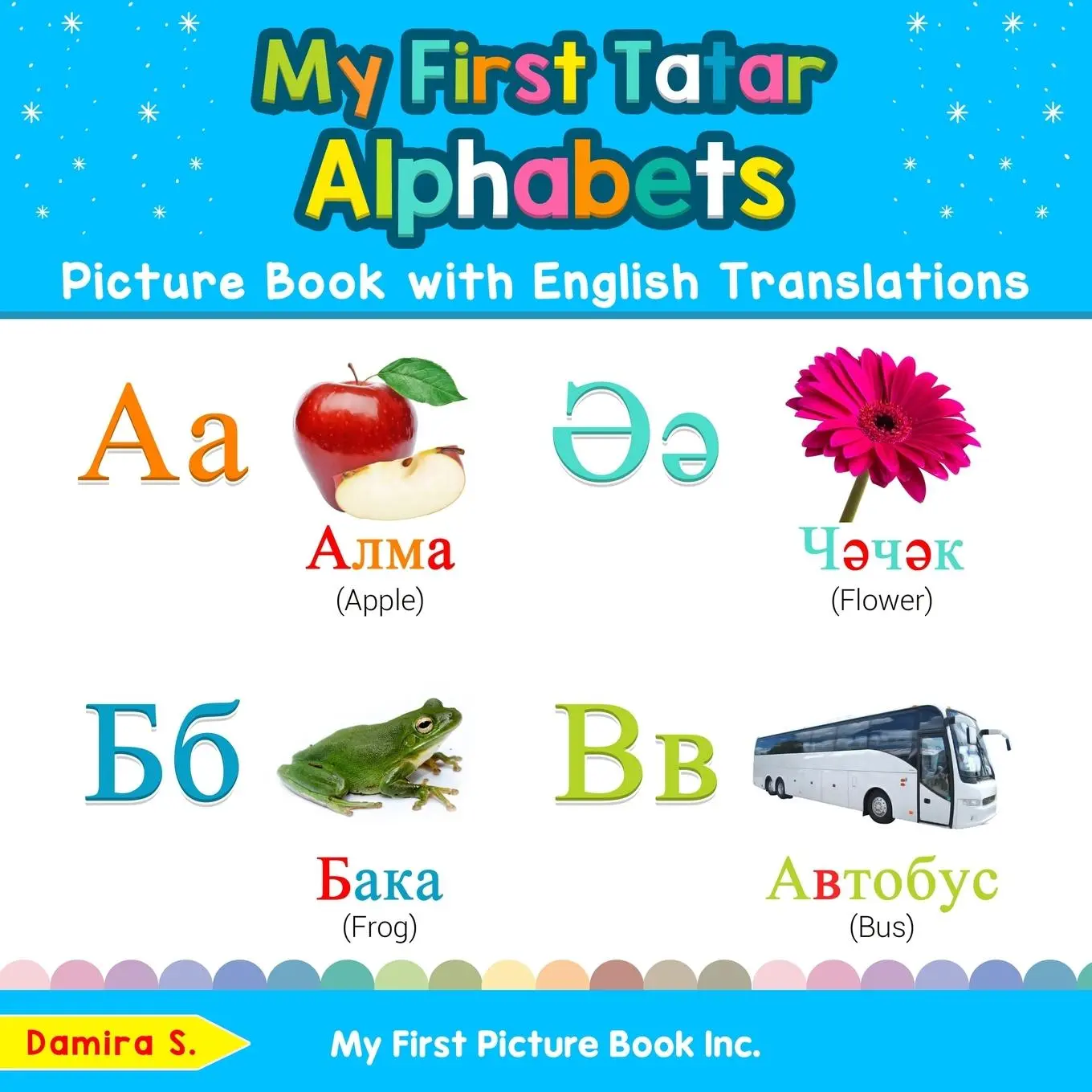 Cover: 9780369600929 | My First Tatar Alphabets Picture Book with English Translations | S