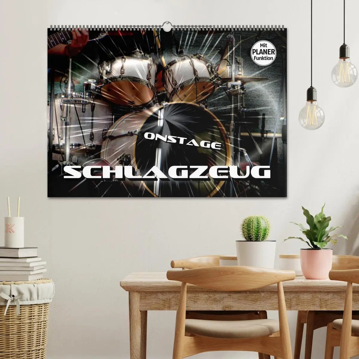 Bild: 9783457890929 | Schlagzeug onstage (Wandkalender 2026 DIN A2 quer), CALVENDO...